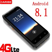 QR 무선 바코드 CARIBE PL-55L 안드로이드 핸드 헬드 PDA 1D /2D 바코드 스캐너 와이파이/4G 창고, 01 1D barcode scanner_03 UK