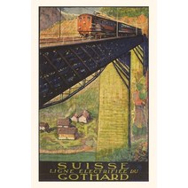 (영문도서) Vintage Journal Gotthard Trail Trestle Paperback, Found Image Press, English, 9781648113574