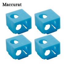 히터 부품 호환 V5 히터 블록 알루미늄 실리콘 양말 3D 프린터 부품 맞춤 J 헤드 핫 엔드 보우 덴 압출기 P, 05 4pcs sock