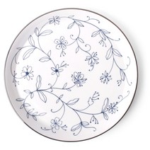 토탈하우스 로얄포셀린 도자기접시 1P 원형접시