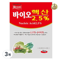 화미 바이오핵산 2.5%, 1kg, 6개
