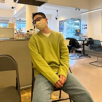 코지 브이넥 울 니트 (5컬러)