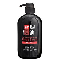 나sksp_마유 숯 바디워시 클렌저 샤워젤 솝 비누 목욕 약산성 목욕물 남자져 클린저 여자저 제품♥ghjr, ♥ghjr구마유지 마유 숯 바디워시 600ml (검정)
