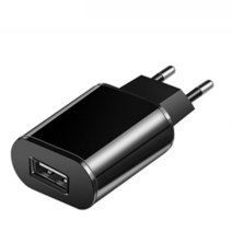 8mm 길이 마이크로 USB 충전기 충전 액세서리 Doogee X20/X10/S60/X30 Shoot 2/1 Oukitel C8 K3 Leagoo KIICAA Power, [03] 5v2a black adapter, 03 5v2a black adapter
