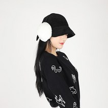 남자 여자 겨울 골프 이어 웨어 방한 용품 귀도리 귀마개, 화이트
