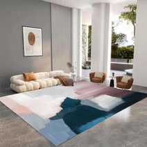 인테리어러그 기하학무늬의 거실형 논슬립러그