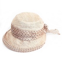 UH+엘리트 웹피 땡땡이꺽쇄벙거지 패션 여행 등산 모자 베이지_S/N:94+04B98C ; 자외선차단모자 창모자 벙거지모자 중절모 여성모자 CJN19B9