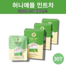 허니 애플민트 페퍼 사과 민트 꿀차 티 물 차 티백, 허니애플민트차30T