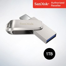 샌디스크 USB 메모리 Ultra Dual Drive Luxe 울트라 듀얼 드라이브 럭스 Type-C OTG USB 3.1 SDDDC4 1TB, 1테라