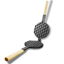 홍콩와플기계 먹보와털보 크로플 업소용 와플기 에그, 계란 기계 템플릿