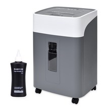 현대오피스 페이퍼프랜드 자동급지 문서세단기 PK-340AF+오일 / 자동세단 300매 / 40L / 대형 사무실 서류파쇄기, 단품