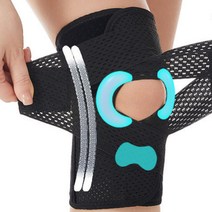 FP 6세대 무릎보호대, 2개, 블랙L