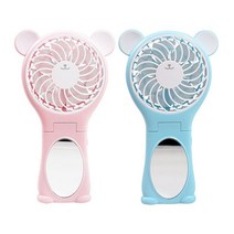 16000 곰거울핸디선풍기(SP), 블루