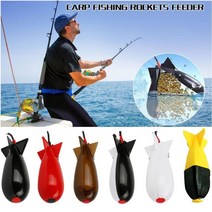 롱 샷 낚시 미끼 로켓 피더 플로트 미끼 홀더 메이커 태클 낚시 spomb bait fishing carp pellet fishing pesca, 18cm