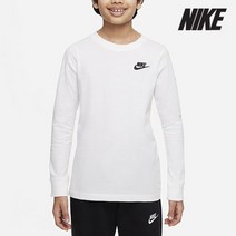 나이키 아동 티셔츠 D54- DO1838-100 주니어 스포츠웨어 슈박스 긴팔티