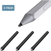 터치펜 교체 팁 3PCS 고감도 펜 리필 민감한 고급 고무 펜촉 표면 SurfacePro4 / 5 6 7, 한개옵션0