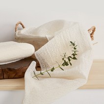 모그라미 한지 샤워타월, 2장