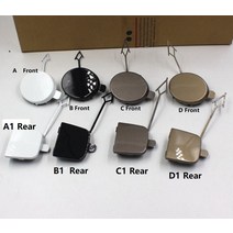 자동차 견인고리 견인볼전면 및 후면 범퍼 로우 후크 견인 아이 커버 캡 폭스 바겐 파사트 2011-2021, 09 A 2016-2018, 09 A 2016-2018