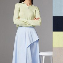 시그니쳐 프리미엄 실크100 니트 블라우스