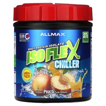 ALLMAX 올맥스 Isoflex 칠러 분리유청단백 시트러스 피치 센세이션 425g(1lb)