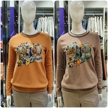 3여성)올리비아로렌 레귤러핏의 캐시미어 혼방 니트 풀오버 VOCBLWWA111