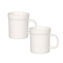 머그컵 인기모음 100종 2p 세트 머그컵 화이트머그 칼라머그 컵, 1개, 라벨로 자바 화이트 머그 2p