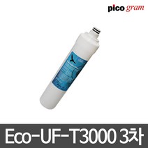 언더씽크정수기필터 Eco-UF-T3000 3차 포스트 카본