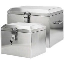 포터 적재함 화물트럭 공구통 보관함, 30x25x25 스테인레스 스틸(바닥구멍없음)