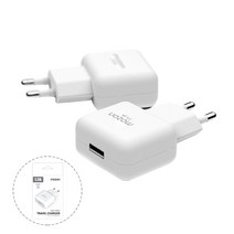 모즈온 USB 1포트 1.2A 분리형 가정용충전기 미포함, 1개, 화이트