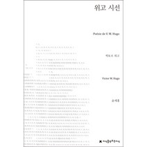 위고 시선, 지식을만드는지식, 빅토르 위고 저/윤세홍 역