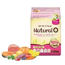 강아지 오가닉 양고기 2kg 반려견 성견용 건식 사료_230916EA, 쿠팡 본상품선택