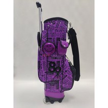 Hengyang Beiyu PG 여성용 골프백 경량 바퀴 골프가방 카트백 블랙 퍼플 2컬러