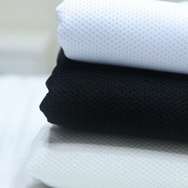 [원단쟁이] 여름철 마스크안감 에어매쉬 원단 E, 화이트
