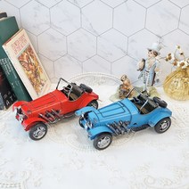 Countryitem 빈티지 클래식 오픈카 2color, 블루