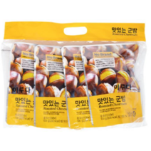 국민간식 노브랜드 맛있는군밤 100g 6개, 600g, 1개