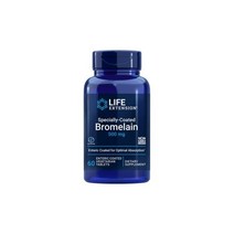 [Life Extension] 라이프 익스텐션 스폐셜리 코팅 브로멜라인 500 mg 60 장용 코팅 베지타블렛