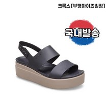 크록스 크록스[부평점]브루클린 로우 웨지 우먼 206453-07H