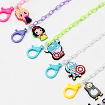 마스크스트랩 미니체인캐릭터 마스크목걸이 줄 국내제작 마스크끈