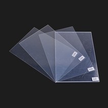 [크리앤조이]아크릴판 FL0407A투명 1x210x300mm
