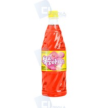 오뚜기시럽 복숭아향1kg 1병 과일슬러시 슬러시원액
