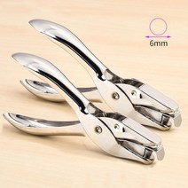 펀치 a4종이 1.5MM카드 6MM단단한종이 펀칭기 공구 3MM귀여운 구멍뚫는기계 루프리스, T02-무포고무 2EA세트