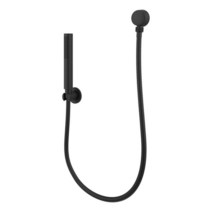 Pfister LG16-1NCC Contempra 4피스 월마운트 핸드샤워 광택 크롬, Matte Black