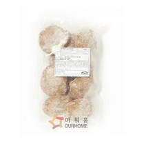 베스트식품 아워홈 더블치즈 햄버거스테이크 행복한맛남 1팩 1.2kg, 단품
