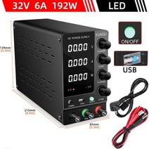 실험실교반기 소형 전자 산업용 버티컬 스위칭 실험실 DC 전원 공급 장치 조정 가능 120V 60V 30V 10A 5A, 11 SPS-C3206 32V 6A_02 110V