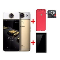 [해외] protruly d7 amoled 360도 전체 차원 vr 4g 스마트폰 android 6.0 helio x20 deca core 3gb 32gb fhd 26mp, 기준, 1-사은품 추가