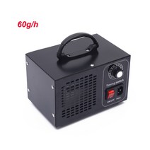 가정용 산소발생기 강아지 산소방 노인 호흡기60g 오존 발생기 110V/220V EU 미국 플러그 공기 청정기 살균, 04 Black A_02 220V_02 미국