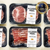 이도마켓 [품질보증제] 스페인 듀록 목살 삼겹살 300g, 삼겹살 1+1+1(강력추천), 1개