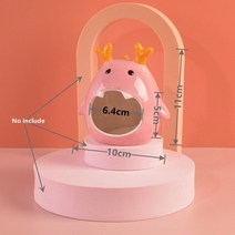 햄스터베딩 미로룸 단일케이지 디깅박스 관찰존 애완동물 크리 에이 티브 하우스 세라믹 설치류 애완 동물 침대 작은 동물 쥐 액세서리, 분홍색