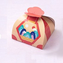 새해 명절 떡 마카롱 과자 포장상자 (일월오봉도) 어린이집상자 OPP포장상자 교회상자, 본상품선택