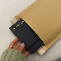 책 소품 택배포장 뽁뽁이 크라프트 안전봉투 중형 10P